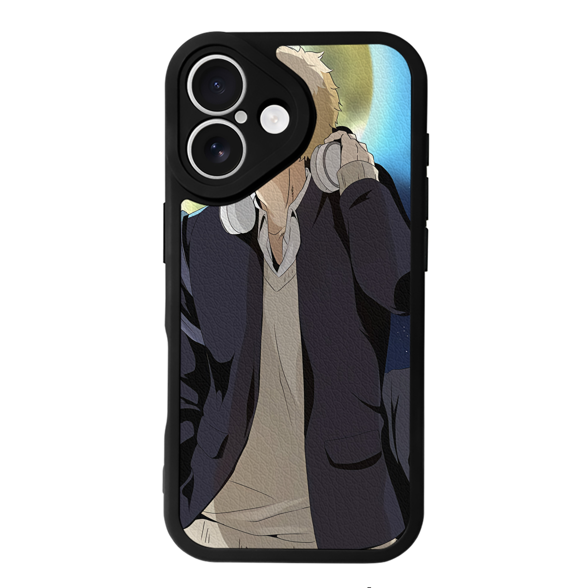 （画像用） ハイキュー!! Haikyu!! 【iPhone 16シリーズ対応】シリコンスマホケース（レザー調） 材質：シリコン